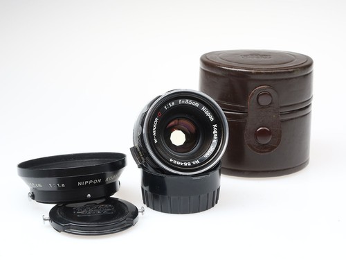 Nikon nikkor 35mm f1 - w-nikkor, f1.8