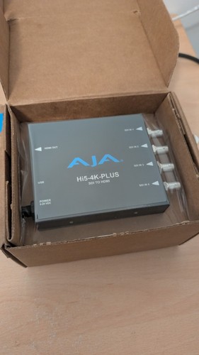 Aja hi5 plus sdi a - aja, hi5-4k-plus