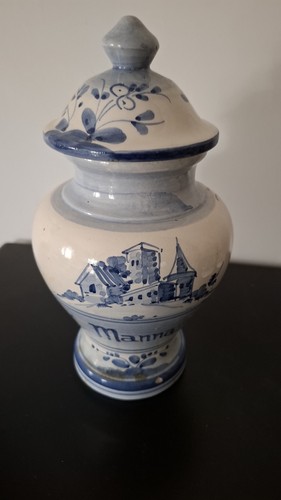 Vaso antico ceramica smaltata