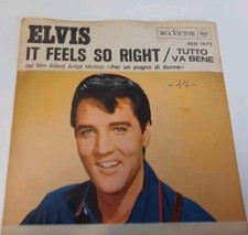 ELVIS PRESLEY 45 Giri It Feel So Right Rca Victor 45N 1473  1965 