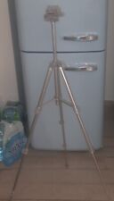 CAVALLETTO TREPPIEDI PER TELECAMERA VIDEOCAMERA PANASONIC ARGENTO + BORSA