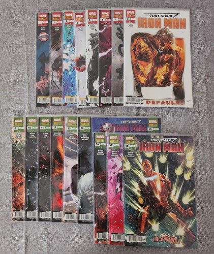 Tony stark iron man 18 - stark:, 1-18