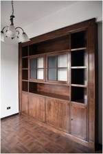 MOBILE/LIBRERIA IN LEGNO ANTICO 