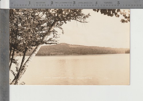 Rppc maine great embden - maine,