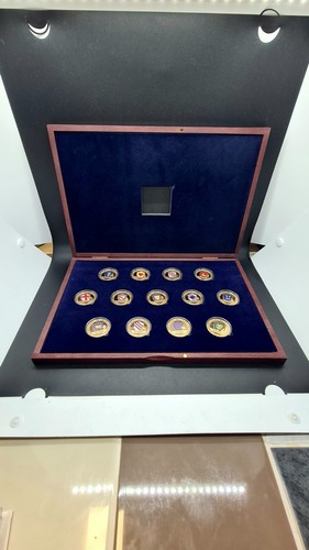 Karat gold plated coin set - karat,