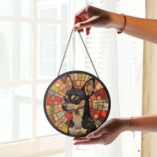 Chihuahua Suncatcher Finestra