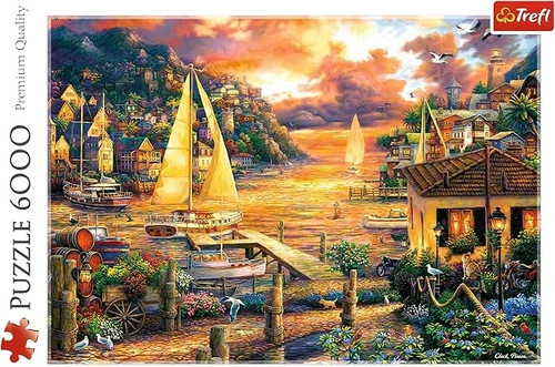 Puzzle trefl 6000 - puzzle, pezzi
