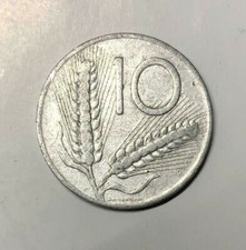 ITALIA REPUBBLICA 10 LIRE 1954