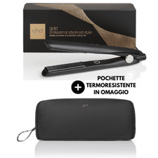 GHD Gold Styler - Piastra Professionale per Capelli con Pochette Termoresistente