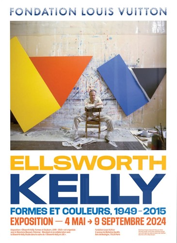 Ellsworth kelly affiche expo - affiche,