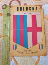 Poster FORZA BOLOGNA FOOTBALL CLUB CALCIO Vintage Anni 70 Formato A4 piegato 