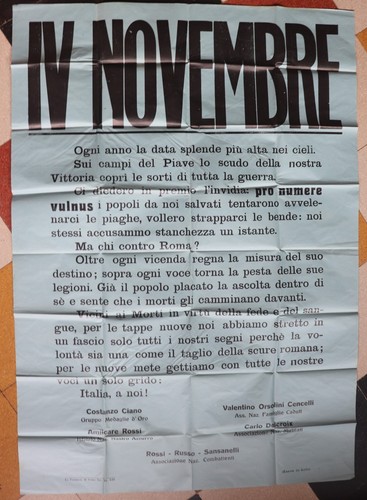 Manifesto novembre - manifesto,