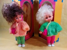 due MINI DOLLS 80s fashion