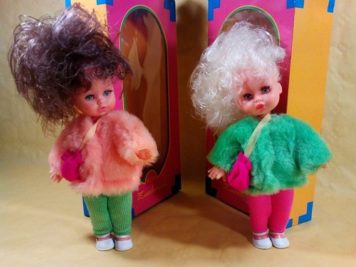 Due mini dolls 80s - due,