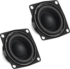 2Pcs 2" 2inch 4Ohm 10W Full