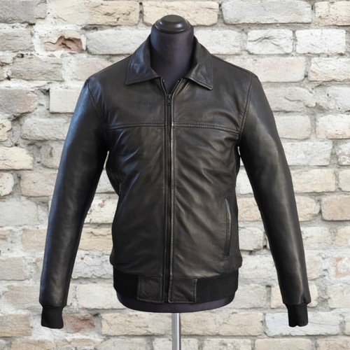 Giubbotto giacca pelle fonzie - pelle,