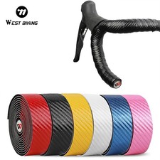 WEST BIKING 1 Paio Nastro Manubrio Ciclismo PU EVA Strada Bici Manubrio Wrap/Tapes