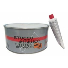 STUCCO METALLICO PER CARROZZERIA AUTO 1,40 kg  BICOMPONENTE CON CATALIZZATORE