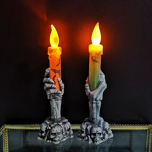 Candele scheletro halloween - halloween, 2