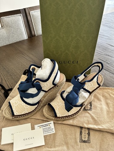 Gucci sandali con zeppa