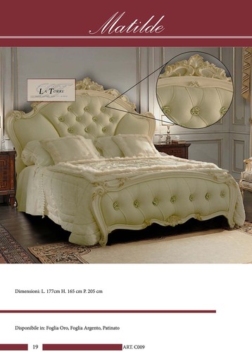 Letto matrimoniale king size - letto,