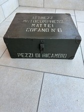 Cassetta pezzi di ricambio Esercito Italiano