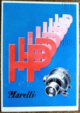 Cartolina 1940 Ercole Marelli