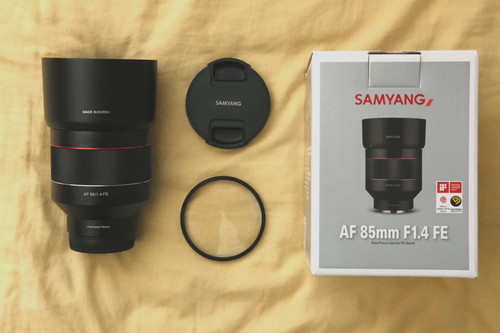 Samyang 4 fe af - f1.4,