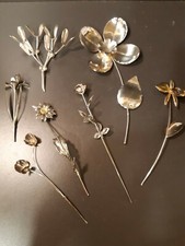 Fiori ramo ulivo argento - ulivo,