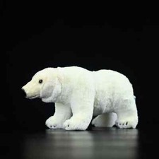 Peluche orso polare simulato