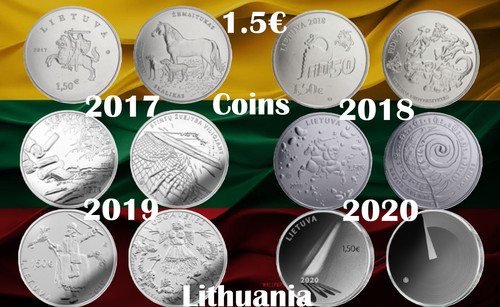 Moneta lituania euro - lituania,