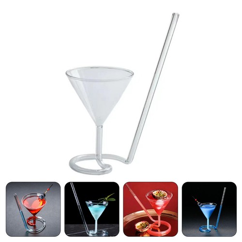 Tazza con cannuccia tazzine - cannuccia,