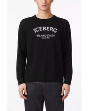 Maglia girocollo ICEBERG Uomo Nero - A00190059000