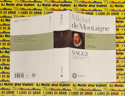 Book libro michel montaigne - libro, de