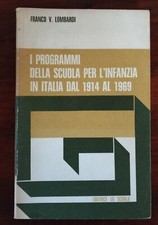 I programmi della scuola per