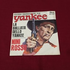 YANKEE NINI ROSSO 7" SERENATA MALEDETTA 1966 TINTO BRASS RARO COLONNA SONORA