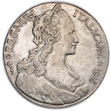 COLONIA ERITREA Vittorio Emanuele Tallero d'Italia 1918 - Periziata mBB