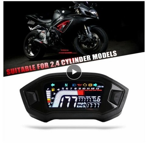 Tachimetro digitale moto - +,