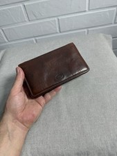 Portafoglio donna THE BRIDGE in pelle marrone Made in Italy