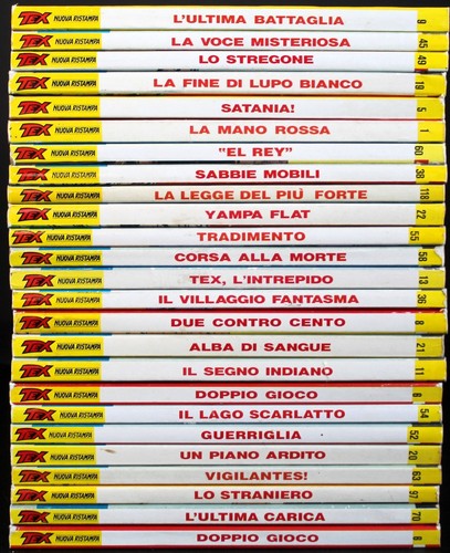 Lotto tex nuova ristampa 25 - lotto,