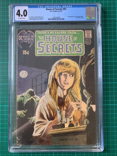 House secrets cgc 4 0 - secrets, 92