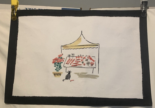 Pezzi mercato del pesce - mercato,