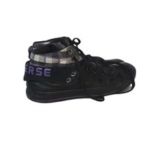 CONVERSE Chuck Taylor Unisex Nero Pelle Collare Imbottito 5 EU 37,5