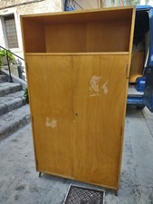 VECCHIO ARMADIO CASELLARIO ANNI '40 IN LEGNO DI PIOPPO - SCHEDARIO 