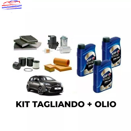Kit tagliando olio elf - kit, lt