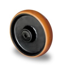 Ruota Rotolo di Ricambio Poliuretano Carrello Elevatore 160 MM Pa Incl.