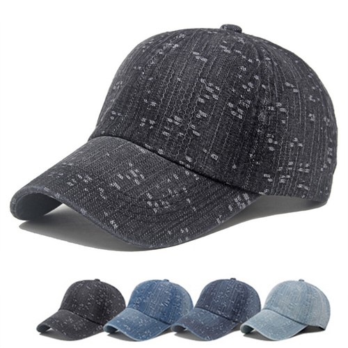 Men solid demin casquette - men,