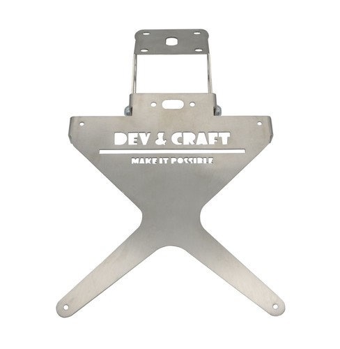 Portatarga pieghevole per ktm - portatarga,