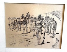 GIOVANNI FATTORI, litografia