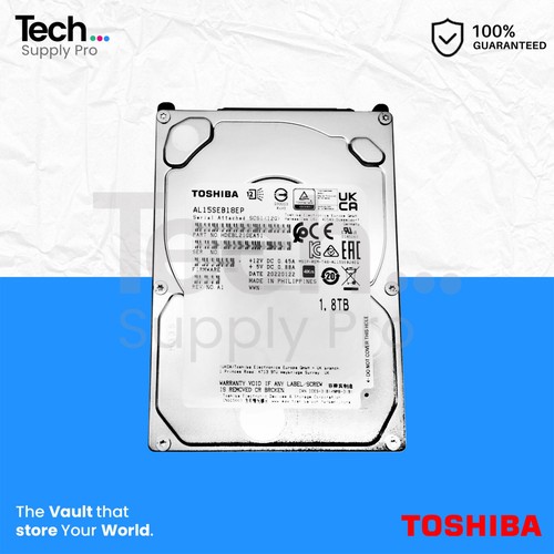 Al15seb18ep toshiba 8tb - toshiba, sas